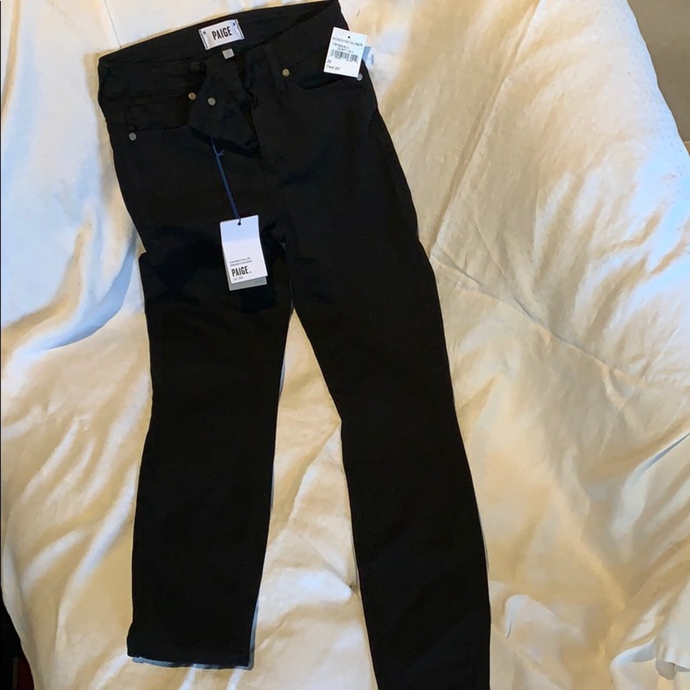 Paige Black Skinny Jeans